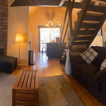 Le Jazz- Chalet Rustique/Chic Avec Spa Notre-Dame-Des-Bois Экстерьер фото