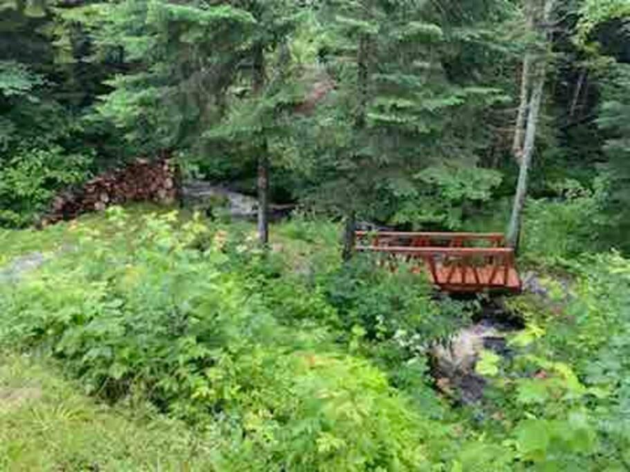 Le Jazz- Chalet Rustique/Chic Avec Spa Notre-Dame-Des-Bois Экстерьер фото