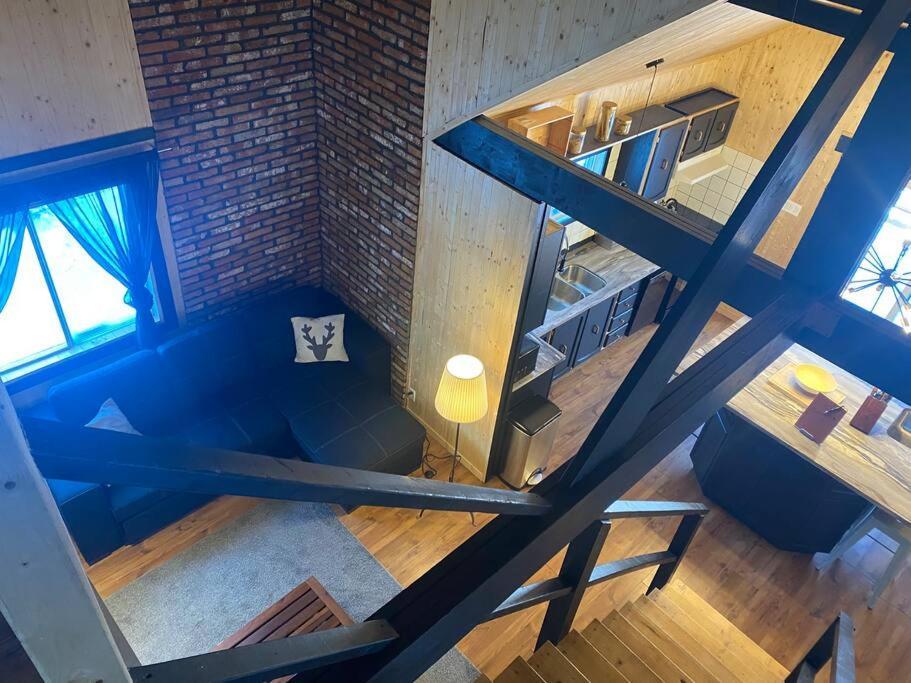 Le Jazz- Chalet Rustique/Chic Avec Spa Notre-Dame-Des-Bois Экстерьер фото